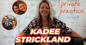 KaDee Strickland talks about Charlotte's evolution in Private Practice, Cooper and Amelia.