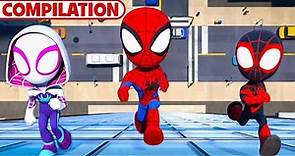 Marvel's Spidey and his Amazing Friends S1 Full Episodes! | 90 Minute Compilation | @disneyjunior