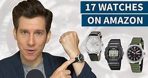 17 Awesome Watches You Can Buy on Amazon | Field, Sport, Diver & Dress