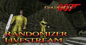 GoldenEye 007 N64 - Full Playthrough Livestream - ROM Randomizer #8