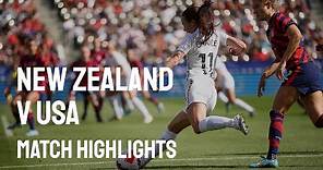 New Zealand v USA | 21 February 2022 | SheBelieves Cup Match Highlights