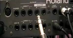 How to Play Electronic Drums : Output Connections: Virtual Drum Kits