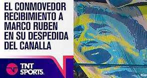 ¡El CONMOVEDOR recibimiento a MARCO RUBEN en su DESPEDIDA de Rosario Central! ⚽😭