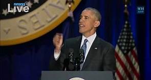 Newsy Live - President Obama's farewell address