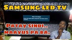 HOW TO REPAIR SAMSUNG LED TV OFF AND OFF ISSUE..BASIC