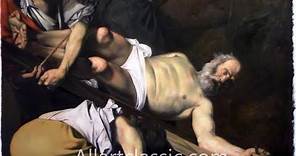 Caravaggio Painting The Crucifixion of Saint Peter