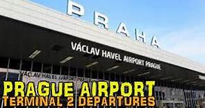 Prague Airport - Terminal 2 Departure (4K)