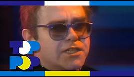 Elton John - Nikita - first gold record for 'Ice On Fire' - (1986) • TopPop