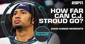 Good Hands Moments: How far can C.J. Stroud take Houston? (📍@allstate) | The Domonique Foxworth Show