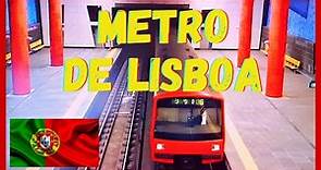 Conocer Estaciones de Interes del Metro de LISBOA Portugal