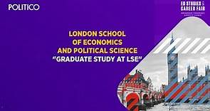 London School of Economics and Political Science’s: “Graduate study at LSE” | EUSCF2021