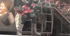Motley Crue Nikki Sixx Brings My 8 Year old Daughter on stage with him Tampa 7/28/12