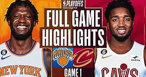 #5 KNICKS at #4 CAVALIERS | FULL GAME 1 HIGHLIGHTS | April 15, 2023