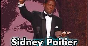 Sidney Poitier Accepts the 20th AFI Life Achievement Award in 1992