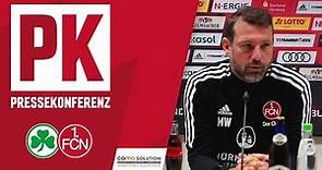 "Es wird emotionaler sein" | Die PK mit Markus Weinzierl vor dem Frankenderby | 1. FC Nürnberg