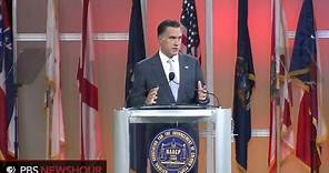 Watch Mitt Romney's Full Speech at NAACP National Convention