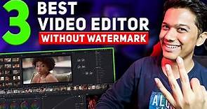 3 Best Video Editing Softwares For PC [ Without Watermark ]