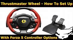 Thrustmaster Ferrari 458 Spider Wheel Setup Forza 5 Settings