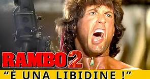 Sylvester Stallone Dietro Le Quinte di Rambo 2 (1985)
