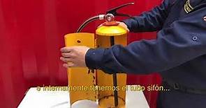 Uso del extintor - Cuerpo Oficial Bomberos de Bogotá