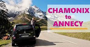 A Stunning Scenic Drive from Chamonix to Annecy in France!