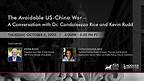 The Avoidable US-China War – A Conversation With Dr. Condoleezza Rice And Kevin Rudd