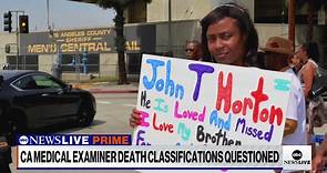 New report questions Los Angeles County Medical Examiner death classifications