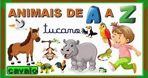 ANIMAIS DE A A Z (ALFABETO DOS ANIMAIS) - Vila Educativa