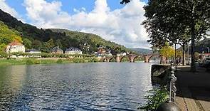 Places to see in ( Heidelberg - Germany ) Neckar River