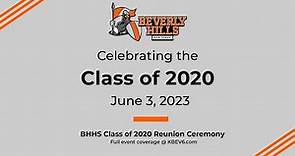 Beverly Hills High School Class of 2020 Reunion Ceremony