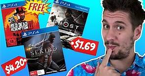 The 4 best SECRET websites to find the cheapest PlayStation Store Sales and Deals!