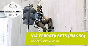 In-Depth Knowledge About Via Ferrata Sets | EDELRID Knowledge Base