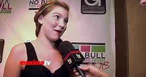 Abigail Hargrove WORLD WAR Z Interview 2013 NO BULL Teen Video Awards
