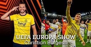 Christian Burgess behind the scenes in Geneva! | UEFA Europa Show