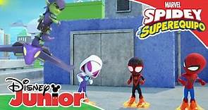 Marvel Conoce a Spidey y su superequipo: El equipo de transporte de Spidey al rescate| Disney Junior