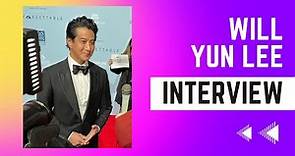 Will Yun Lee Interview at Unforgettable: Asian American Awards 2022