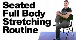 Relaxing Full Body Stretching Routine for Stress & Anxiety Relief, Seated