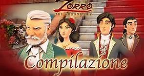 Zorro La Leggenda | Episodio 1 - 3 | 1 Ora COMPILAZIONE | Cartoni di supereroi