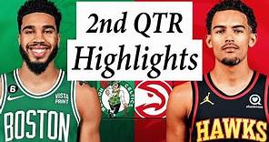 Atlanta Hawks vs. Boston Celtics Full Highlights 2nd QTR | Apr 27 | 2022-2023 NBA Playoffs