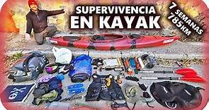 ✅ Qué llevar en un VIAJE en KAYAK o travesía en kayak de VARIOS DÍAS para "sobrevivir"