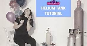 Helium Tank Tutorial | D&D Party Rentals