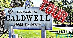 We take a tour of the city of Caldwell Idaho, See the down town area, residential areas and more!