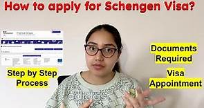 How to apply for a Schengen Visa? | Step-by-Step Guide| Everything You Need to Know? France Visa