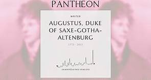 Augustus, Duke of Saxe-Gotha-Altenburg Biography - German duke (1772–1822)