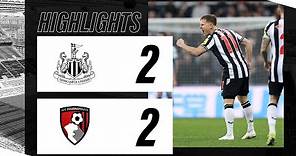 Newcastle United 2 AFC Bournemouth 2 | Premier League Highlights