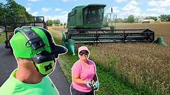 FARMER gave me PERMISSION to FILM so we returned the FAVOR by HELPING him CLEAN UP!