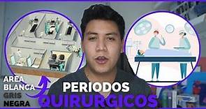 ✅AREAS DEL QUIROFANO || Periodos PRE, TRANS Y POS-OPERATORIOS | Enfermeria Quirurgica