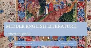 Middle English Literature: An Introduction