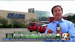 Sears prepare store closing sales