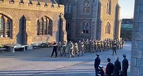 Brilliant marching from our CCF... - Victoria College, Jersey